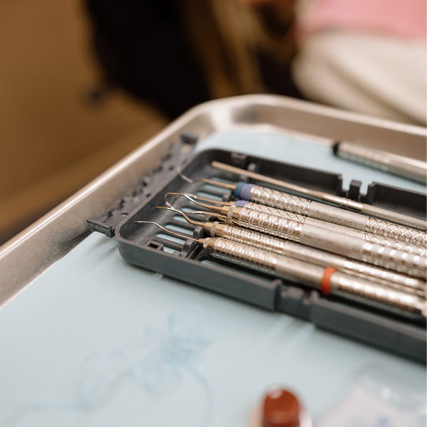 Dental instruments at Luverne local dentistry