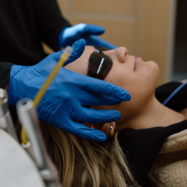 Luverne Dentist Positioning Patient For Treatment